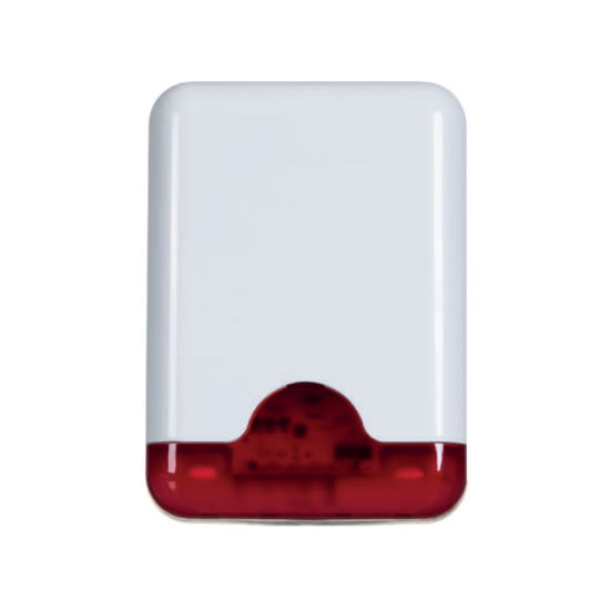 Teknim VAS-741RX Kırmızı Pencereli Harici Siren