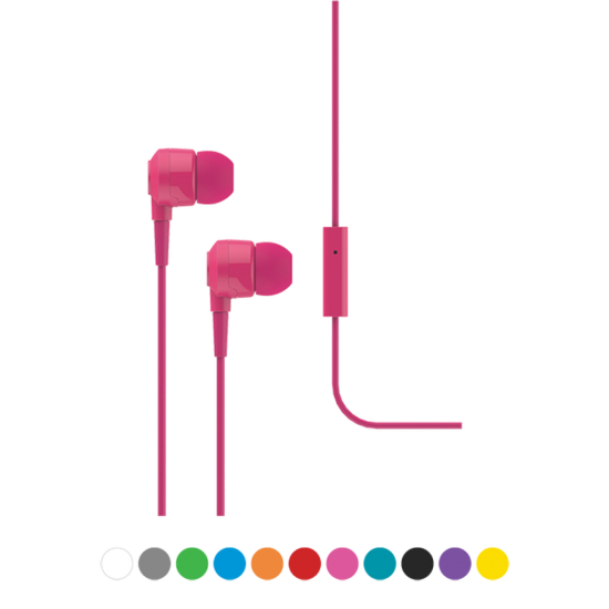 ttec J10 Mikrofonlu Kulakiçi Kulaklık 3.5mm Pembe