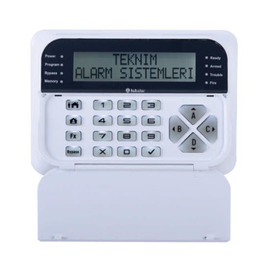 Teknim TSK-5710 LCD Keypad, TSP Serisi Paneller İçin