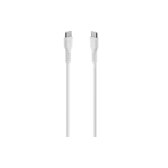 ttec USB-C - USB-C 120cm 60W PD/QC Hızlı Şarj/Data Kablosu Beyaz