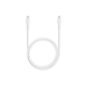ttec USB-C - USB-C 120cm 60W PD/QC Hızlı Şarj/Data Kablosu Beyaz