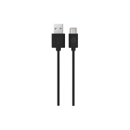 taks USB-A - USB-C Şarj Kablosu - T Siyah