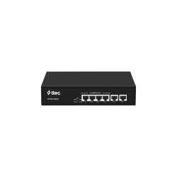 ttec 0665P 4 Portlu, 10/100 Fast Ethernet, Tak Çalıştır Switch, 2 Fast Ethernet Uplink, 4 Port PoE+ (65W) (TSS)