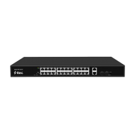 ttec 28400PG-2SFP 24 Portlu, 10/100/1000 Gigabit, Tak Çalıştır Switch, 2 Gigabit Uplink, 2 SFP, 24 Port PoE+ (400W) (TSS)