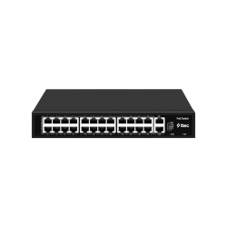 ttec 26300PG 24 Portlu, 10/100 Fast Ethernet, Tak Çalıştır Switch, 2 Gigabit Uplink, 24 Port PoE+ (300W) (TSS)