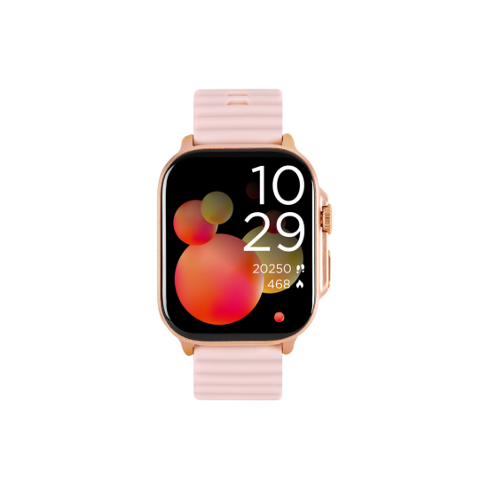 ttec Tempus 49 mm  Dikdörtgen Metal Kasa Akıllı Saat Rose Gold