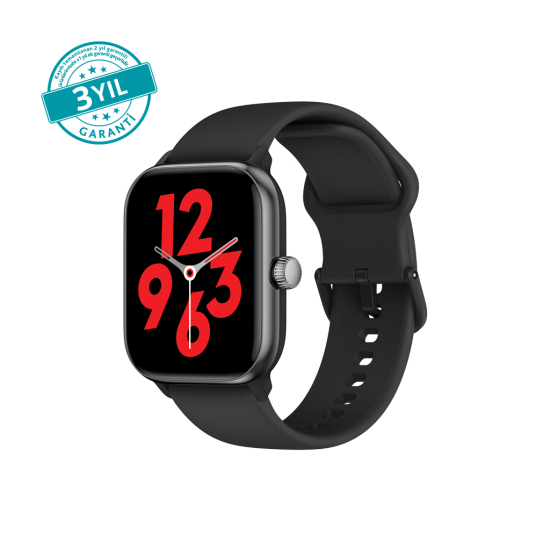 ttec Tempus Pro 45 mm AMOLED Ekranlı Dikdörtgen Kasa Akıllı Saat 2SW04