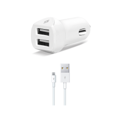 ttec SpeedCharger Duo 3.1A  Araç Şarj Aleti Çift USB Micro USB Kablolu