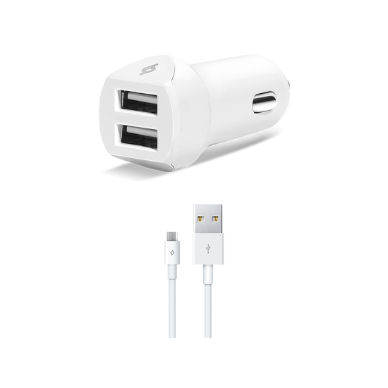 ttec SpeedCharger Duo 3.1A  Araç Şarj Aleti Çift USB Micro USB Kablolu