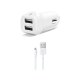 ttec SpeedCharger Duo 3.1A  Araç Şarj Aleti Çift USB Micro USB Kablolu