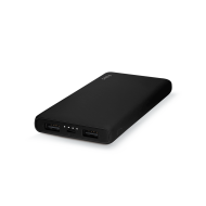 ttec PowerSlim S 10.000mAh Taşınabilir Şarj Aleti / Powerbank Siyah Siyah