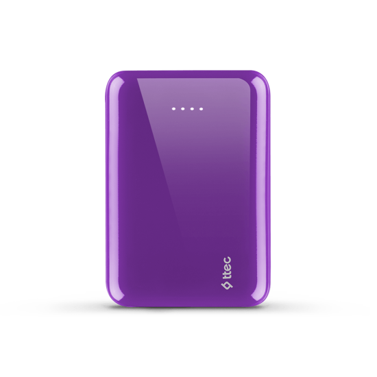 ttec ReCharger S 10.000mAh Taşınabilir Şarj Aleti / Powerbank Mor