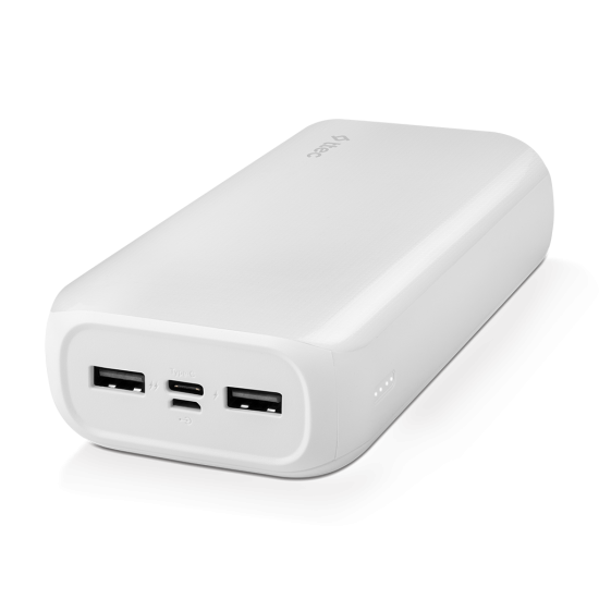 ttec ReCharger Ultra 30.000 mAh Taşınabilir Şarj Aleti / Powerbank Beyaz