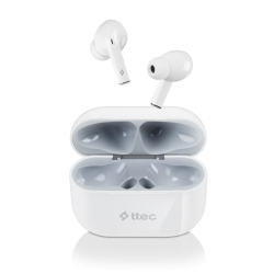 ttec AirBeat Plus Gerçek Kablosuz TWS Bluetooth Kulaklık Beyaz