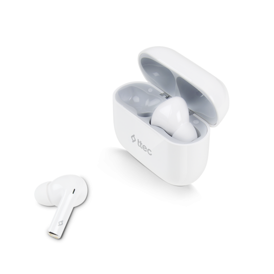 ttec AirBeat Plus Gerçek Kablosuz TWS Bluetooth Kulaklık Beyaz