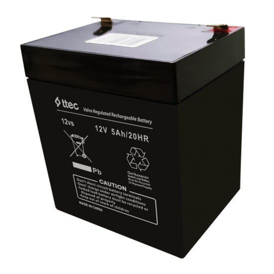 ttec 12vs 12V 5Ah Bakımsız Kuru Akü (TSS)