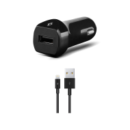 ttec SpeedCharger 2.1A Araç Şarj Aleti  Lightning Kablolu Siyah