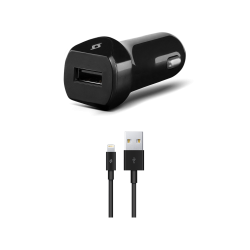 ttec SpeedCharger 2.1A Araç Şarj Aleti  Lightning Kablolu Siyah