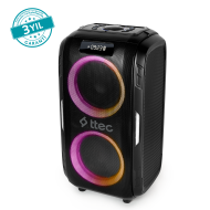 ttec Carnival Pro 120W Taşınabilir Kablosuz Bluetooth Parti Hoparlörü
