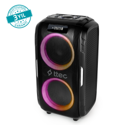 ttec Carnival Pro 120W Taşınabilir Kablosuz Bluetooth Parti Hoparlörü
