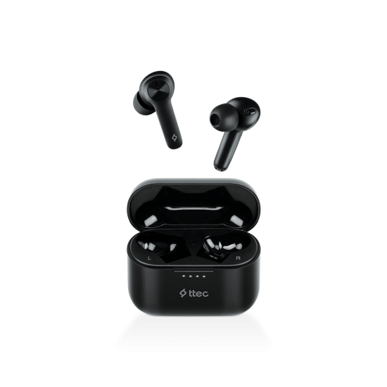 ttec AirBeat Play Gerçek Kablosuz TWS Bluetooth Kulaklık Siyah