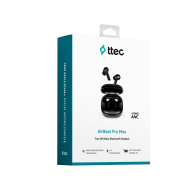 ttec AirBeat Pro Max ANC Gerçek Kablosuz TWS Bluetooth Kulaklık Siyah