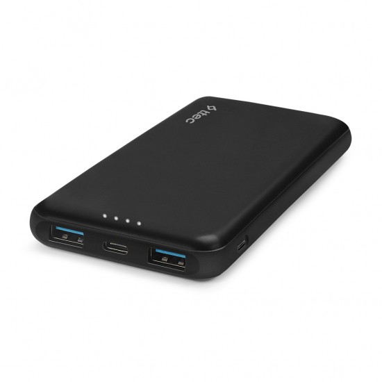 ttec PowerSlim Pro 10.000mAh Taşınabilir Şarj Aleti / Powerbank Siyah