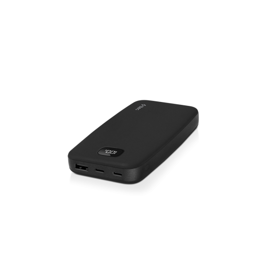 ttec ChargeUp LCD 10.000mAh 15W Taşınabilir Şarj Aleti / Powerbank Siyah