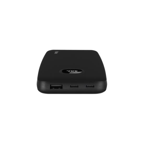 ttec ChargeUp LCD 10.000mAh 15W Taşınabilir Şarj Aleti / Powerbank Siyah