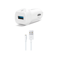 ttec SpeedCharger QC 3.0 Araç Şarj Aleti + Lightning Kablo