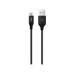 ttec AlumiCable XXL USB-A - Micro USB Şarj Kablosu 3mt. Siyah
