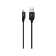 ttec AlumiCable XXL USB-A - Micro USB Şarj Kablosu 3mt. Siyah