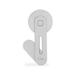 ttec SecondScreen M MagSafe Uyumlu Laptop Telefon Tutucu Gümüş