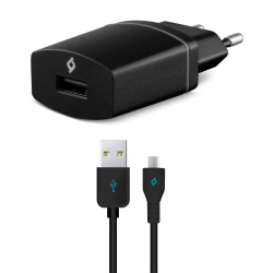 ttec Compact 1.000mA Seyahat Şarj Aleti Micro USB Siyah