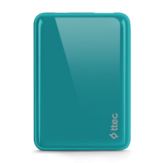 ttec ReCharger 5.000mAh Taşınabilir Şarj Aleti Turkuaz