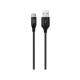 ttec AlumiCable XXL USB-A -USB-C Şarj Kablosu 3mt. Siyah