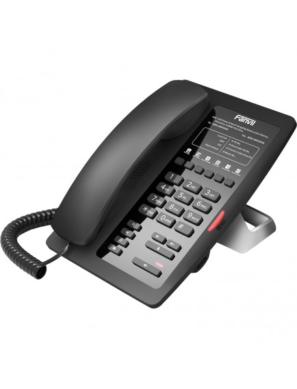 Fanvil H3 Ekransız IP Telefon (PoE)-Siyah