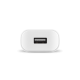 ttec Quantum Apple MFi Lisanslı 1A Seyahat Şarj Aleti  + Lightning Kablo Beyaz