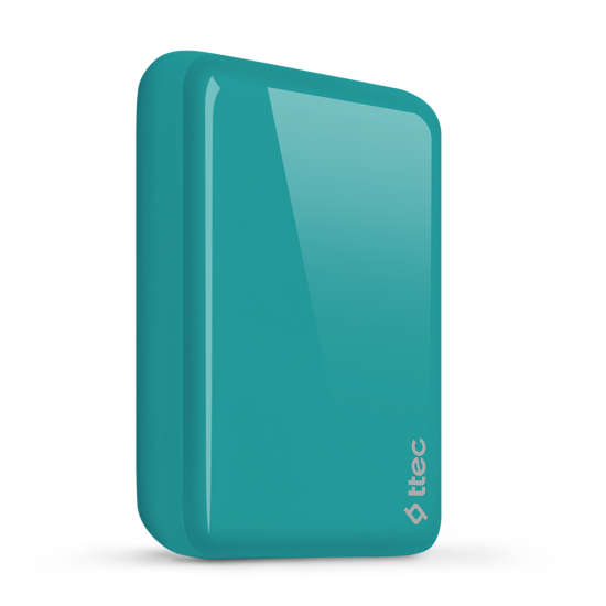 ttec ReCharger 10.000mAh Taşınabilir Şarj Aleti / Powerbank Turkuaz