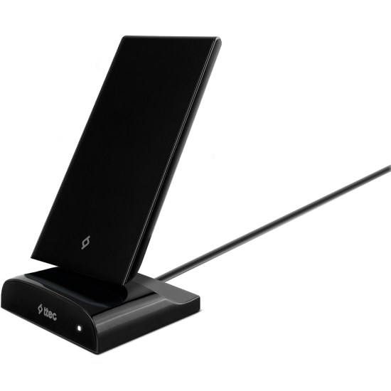 ttec AirCharger Pro 2’si 1 Arada 5.000 mAh Taşınabilir / Kablosuz Hızlı Şarj Aleti Siyah