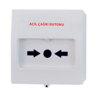 Teknim TFB-3165W Acil Durum Butonu, Beyaz
