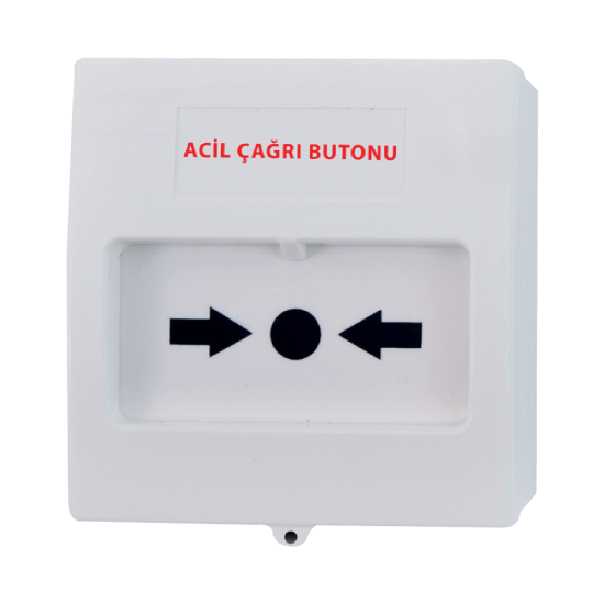 Teknim TFB-3165W Acil Durum Butonu, Beyaz