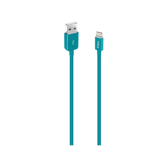 ttec MFi USB-A - Lightning Şarj Kablosu Turkuaz