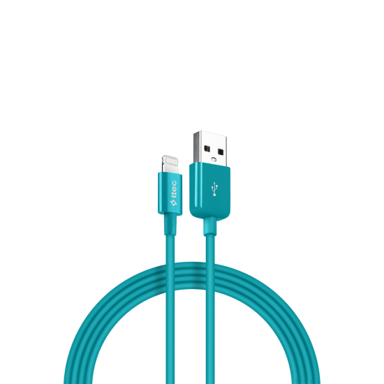 ttec MFi USB-A - Lightning Şarj Kablosu Turkuaz