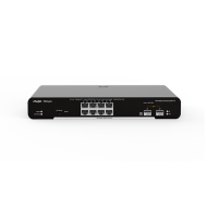 Reyee RG-NBS3100-8GT2SFP-P-V2 8 Portlu, 10/100/1000 Gigabit, L2 Yönetilebilir Switch, 2 SFP, 8 Port PoE+ (125W)