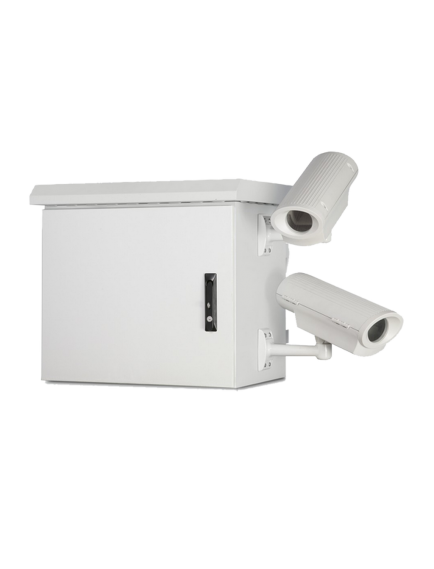 Formrack 9U 600x450 Mobese IP66 Çift Cidarlı Direk Tipi