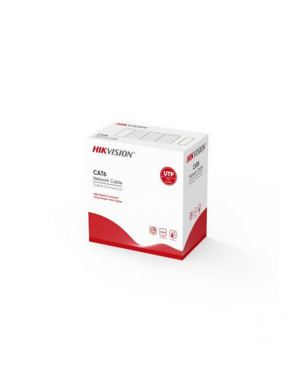 Hikvision DS-1LN6UZC0 CAT6 U/UTP kablo, 305 metre