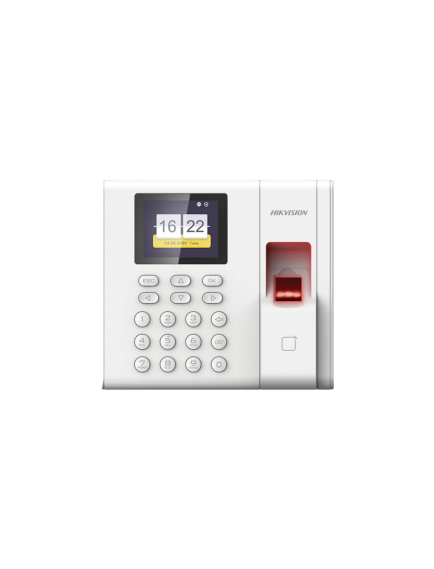 Hikvision DS-K1A8503MF-B Parmak İzi ve Mifare Kart Okuyuculu Bağımsız Terminal (LCD, Kaypad ve Bataryalı)