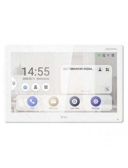 Hikvision DS-KH9510-WTE1 10.1 İnç Daire İçi İnterkom Cihazı