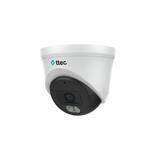 ttec IPDP-2315M-M/Color 2MP 2.8mm Sabit Lensli IR IPDome Kamera (TSS)